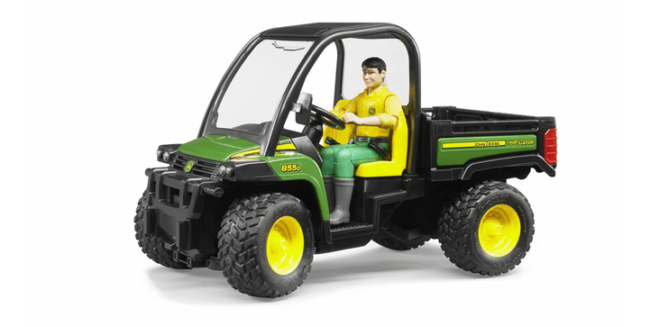 bruder - John Deere Gator XUV 855D mit Fahrer