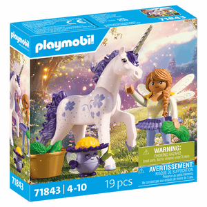 71843 Sammeleinhorn Glückslavendel mit Fee - Playmobil