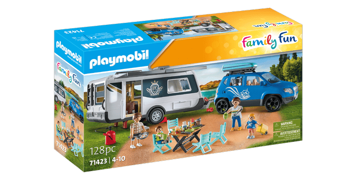 71423 Wohnwagen mit Auto - Playmobil