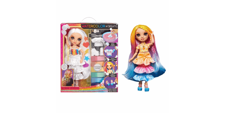 Rainbow High WaterColor & Create NEW Theme Dolls- brown eyes