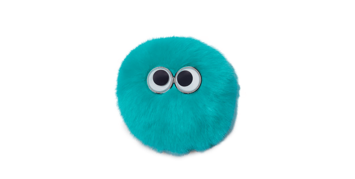 ergobag Fluffy Klettie Mint - 2026