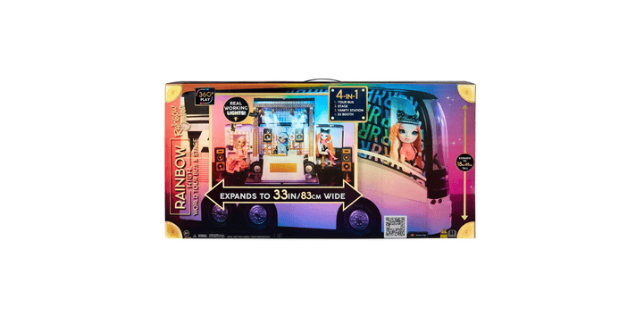 Rainbow Vision World Tour Bus & Stage