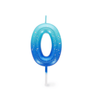Legami Happy Birthday Candle - Tortenkerze - 0 - Blau