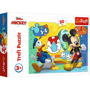 Trefl Puzzle 30 - Micky Maus Funhouse