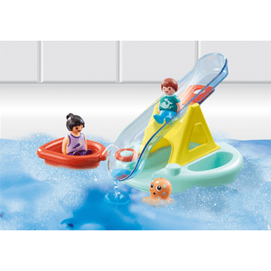 70635 Badeinsel mit Wasserrutsche - Playmobil