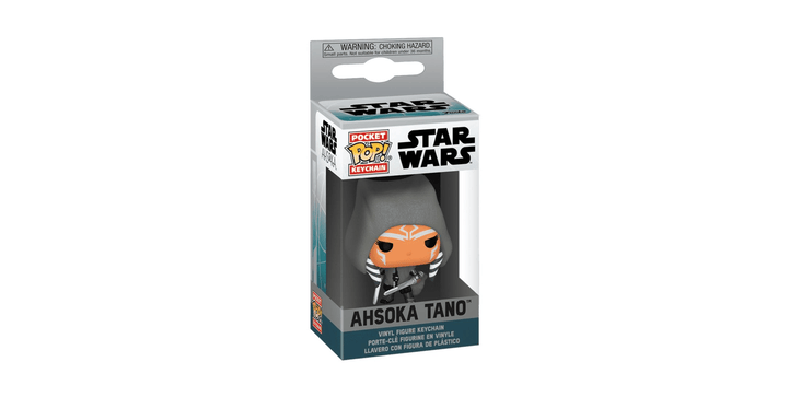 Funko POP Keychain: AHS- Ahsoka Tano w/ Dual Lightsabers