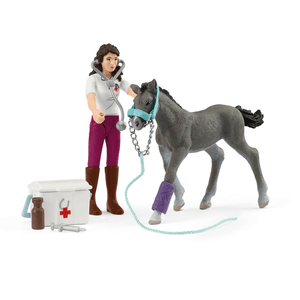 Schleich® 42752 Ms Kramer mit Fohlen