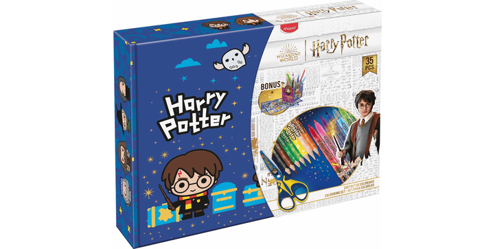 Maped Geschenk-Box HARRY POTTER Mal-Zubehör - 30-tlg.