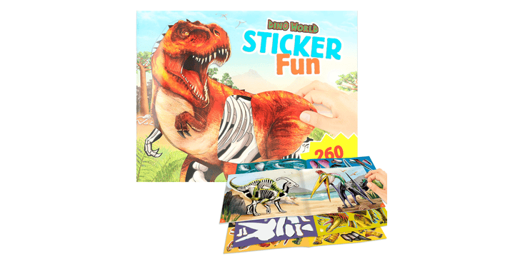 Dino World Sticker Fun