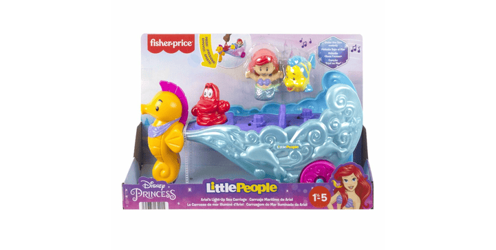 Fisher-Price Little People Disney Prinzessin Arielles Meereskutsche