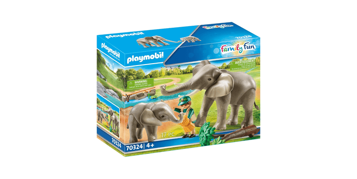 70324 Elefanten im Freigehege - Playmobil
