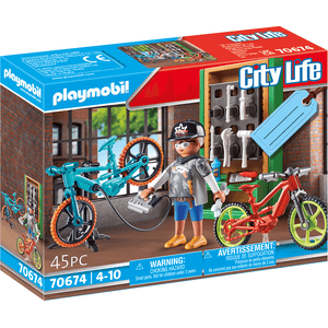 70674 Geschenkset "E-Bike-Werkstatt" - Playmobil