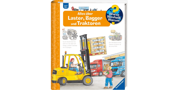 Ravensburger - WWW Bd.38 - Alles über Laster Bagger und Traktoren