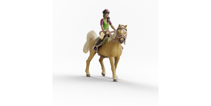 Schleich® 42714 Horse Club Sarah & Mystery special paint