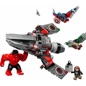 LEGO® Marvel Super Heroes™ 76292 Showdown zwischen Captain America und Red Hulk 