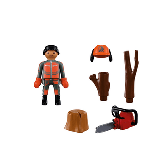 72150 Waldarbeiter mit Kettensäge - Playmobil