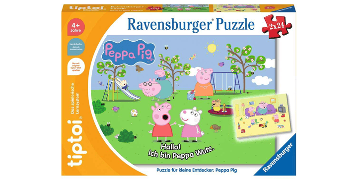 tiptoi® Puzzle 00163 Puzzle für kleine Entdecker: Peppa Pig