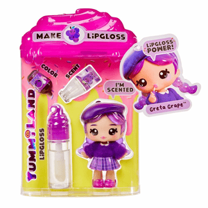 Yummiland Lipgloss Doll- Greta Grape
