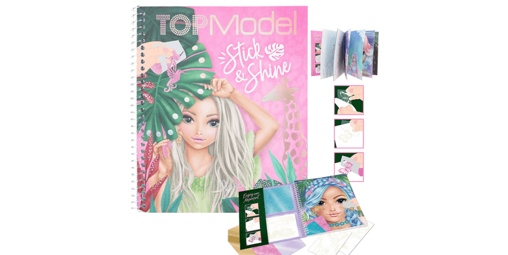 TOPModel Malbuch Stick & Shine