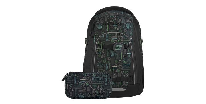 coocazoo Rucksack-Set MATE Humedica - Free Spirit