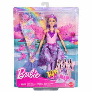 Barbie 3-in-1 Fantasy Puppe