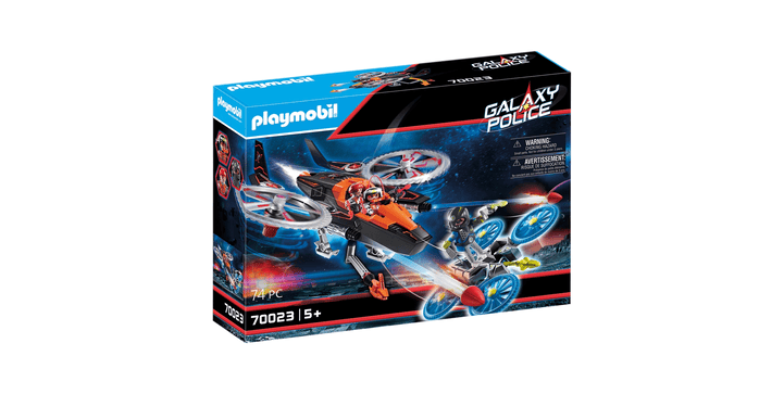 70023 Galaxy Pirates-Heli - Playmobil Galaxy Police