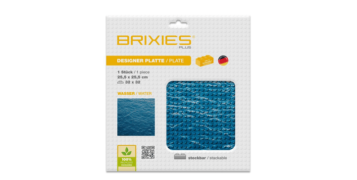 BRIXIES® Bodenplatte Wasser