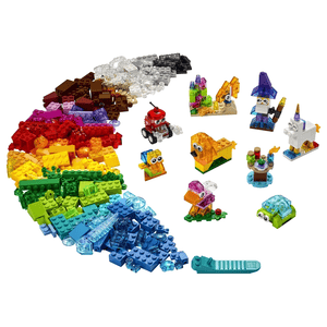 LEGO® Classic 11013 Kreativ-Bauset mit durchsichtigen Steinen