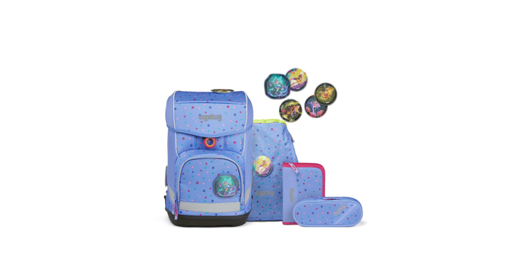 ergobag cubo light School Bag Set Bärzaubernd