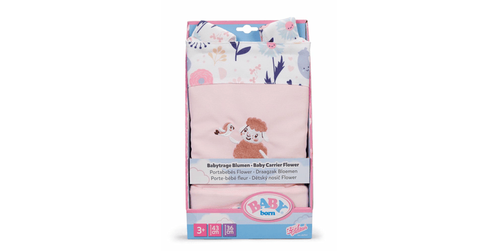 BABY born Babytragesitz Blumen