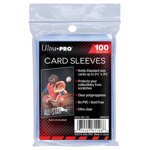 Amigo 81126 Kartenschutzhülle - Clear Sleeve - 100 Stück