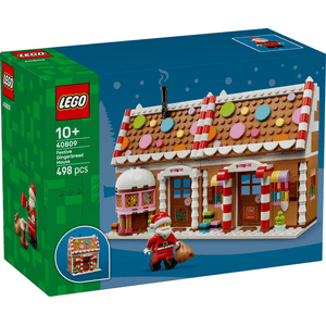 LEGO® 40809 Weihnachtliches Lebkuchenhaus Modellbau