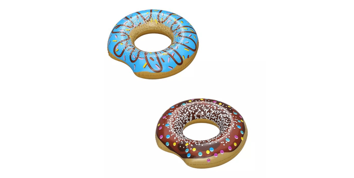 Bestway® Schwimmring Donut Ø 107 cm - Blau oder Schoko