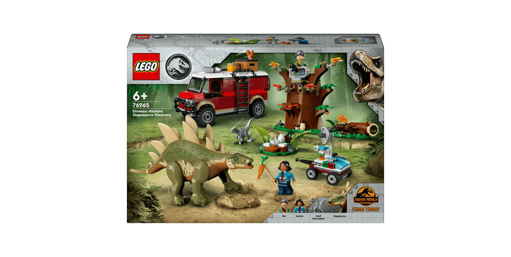 LEGO® Jurassic World™ 76965 Dinosaurier-Missionen: Entdeckung des Stegosaurus