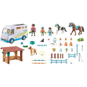 71493 Mobile Reitschule - Playmobil