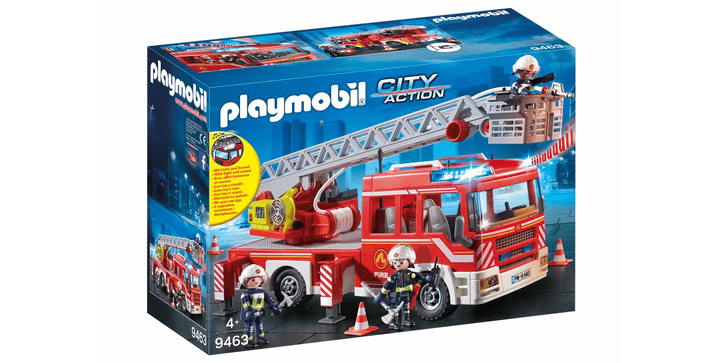 9463 Feuerwehr-Leiterfahrzeug - Playmobil