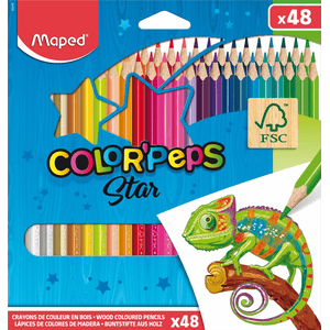 Maped Buntstifte COLOR'PEPS STAR x 48