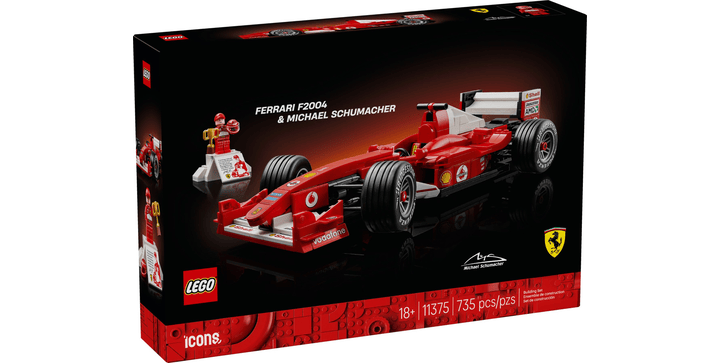 LEGO® Icons 11375 Ferrari F2004 und Michael Schumacher