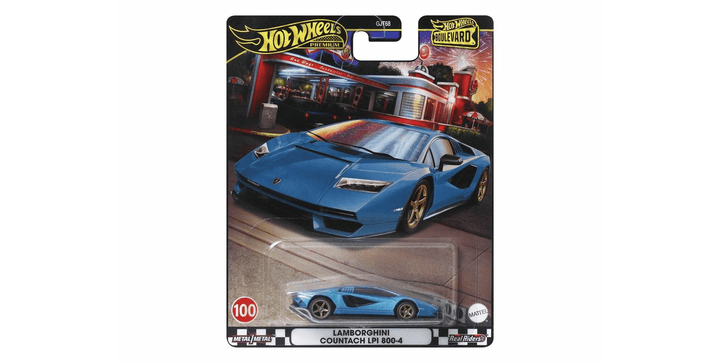Hot Wheels Premium Car Boulevard Lamborghini Countach LPI-800