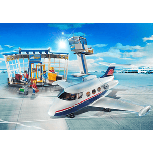 71153 Flughafen mit Flugzeug und Tower - Playmobil