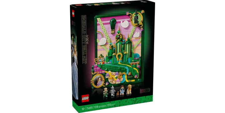 LEGO® Wicked 75685 Emerald City Wandkunst