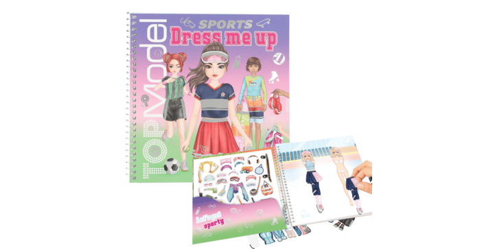 TOPModel Dress Me Up Stickerbuch Sports