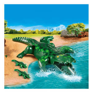 70358 Alligator mit Babys - Playmobil