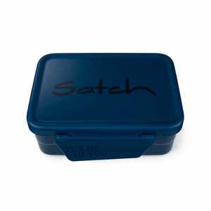 satcht Edelstahl Brotdose Blue