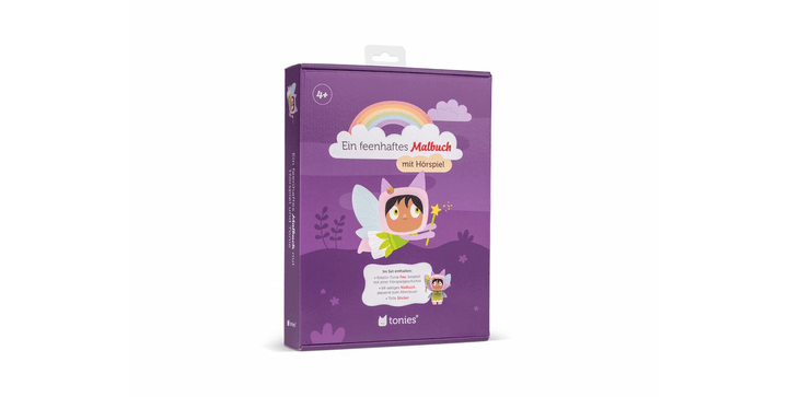 tonies® - Ein feenhaftes Malbuch + Kreativ-Tonie Fee