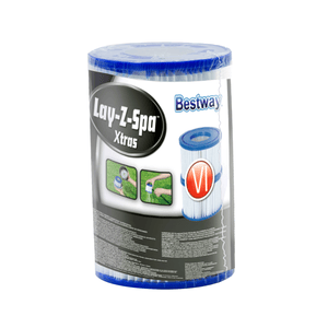 Filterkartuschen Größe VI für Lay-Z-Spa, 10,60 x 8,0 cm