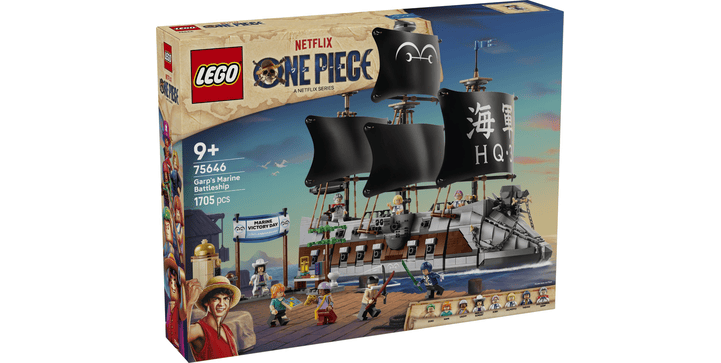 LEGO® One Piece 75646 Garps Marineschlachtschiff