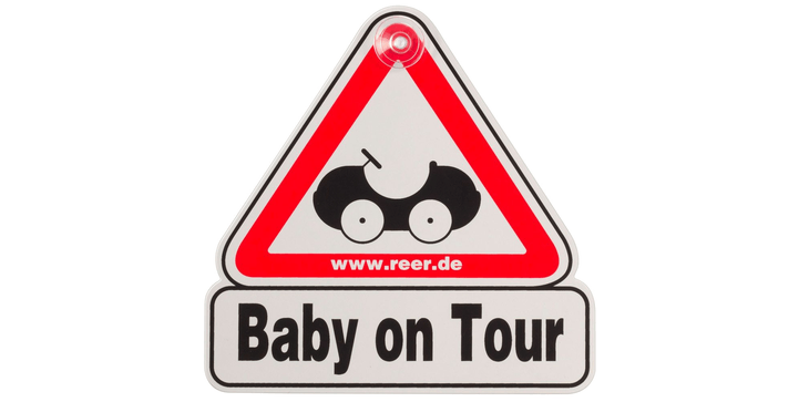 Reer - 80210 Baby on Tour Autoschild