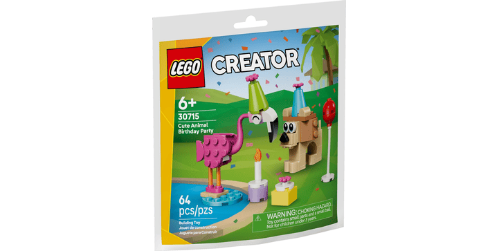 LEGO® Creator 30715 Niedliche Tiere Feiern Geburtstag