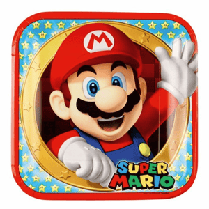 Amscan - 8 Teller "Super Mario"